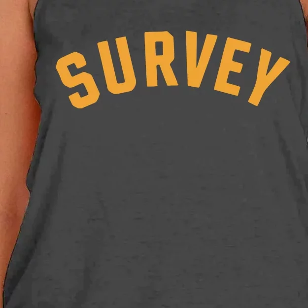 Survey Women's Knotted Racerback Tank