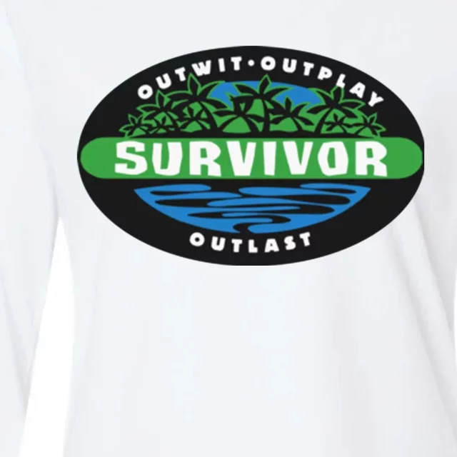 Survivor Womens Cotton Relaxed Long Sleeve T-Shirt