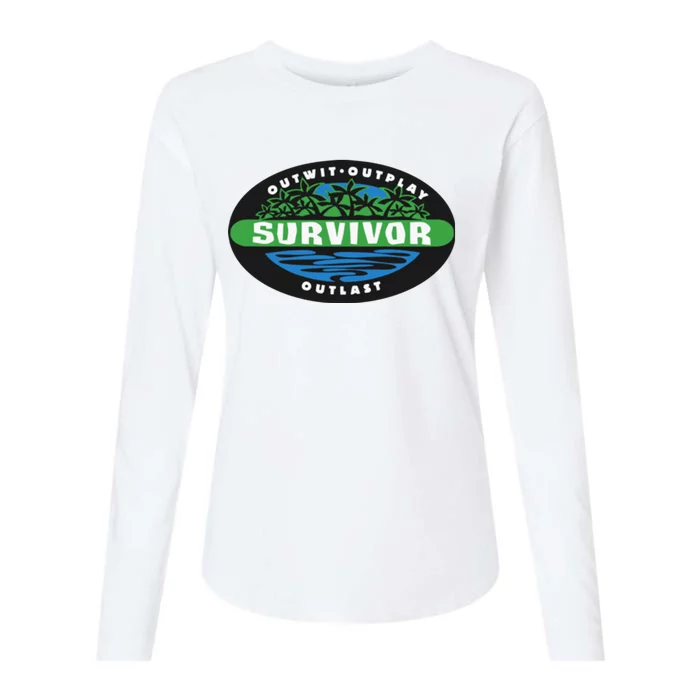 Survivor Womens Cotton Relaxed Long Sleeve T-Shirt