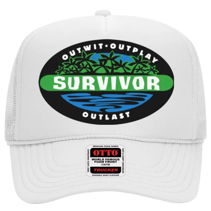 Survivor High Crown Mesh Trucker Hat