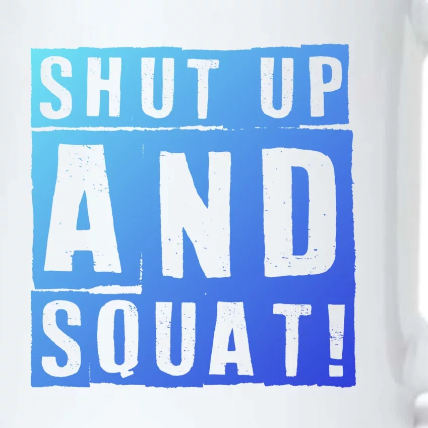 Squat Shut Up And Squat Shut And Squat Gym Rats Bodybuilders Gift Black Color Changing Mug