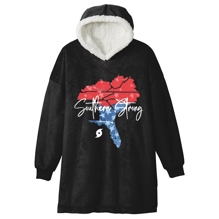 Southern Strong Usa Relief Hooded Wearable Blanket