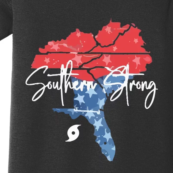 Southern Strong Usa Relief Baby Bodysuit