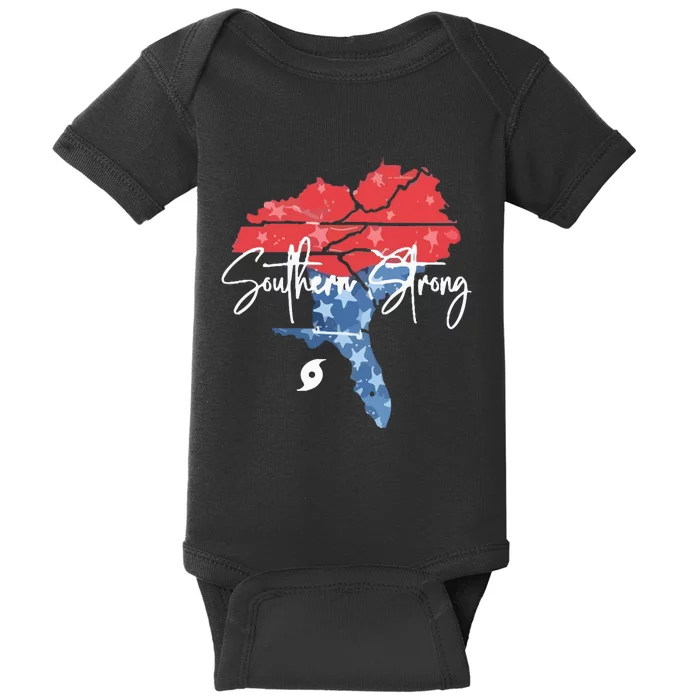 Southern Strong Usa Relief Baby Bodysuit