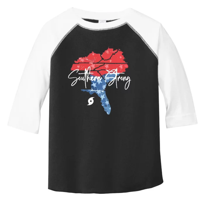 Southern Strong Usa Relief Toddler Fine Jersey T-Shirt