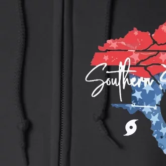 Southern Strong Usa Relief Full Zip Hoodie