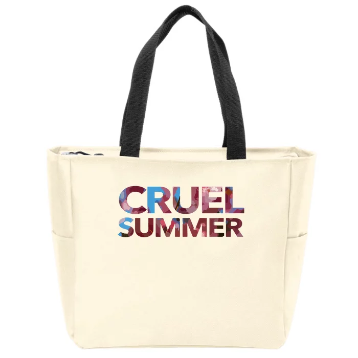 Summer Zip Tote Bag