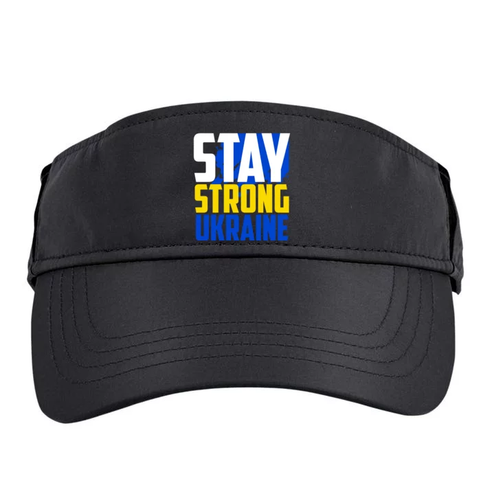 Stay Strong Ukraine Adult Drive Performance Visor