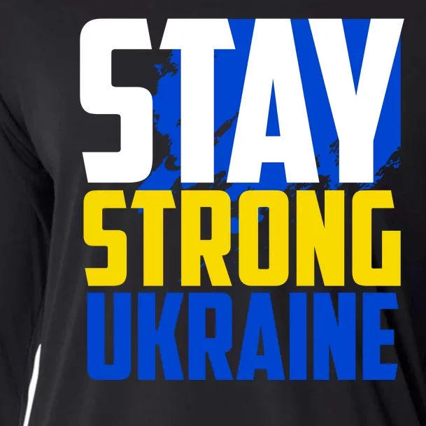 Stay Strong Ukraine Cooling Performance Long Sleeve Crew