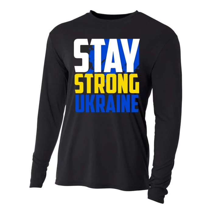 Stay Strong Ukraine Cooling Performance Long Sleeve Crew