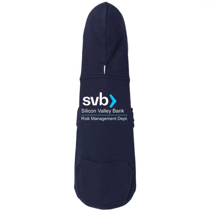 Svb Silicon Valley Bank Risk Management Dept Doggie 3-End Fleece Hoodie