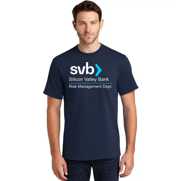 Svb Silicon Valley Bank Risk Management Dept Tall T-Shirt