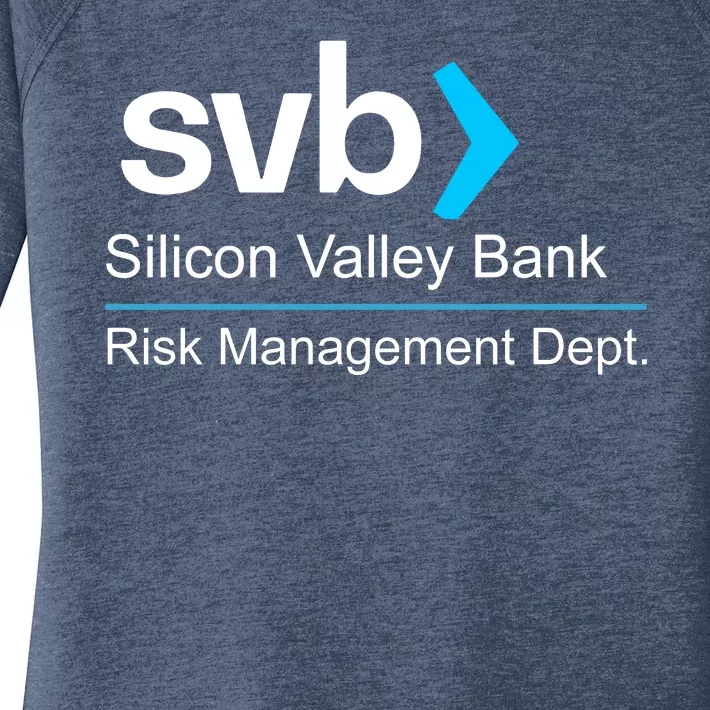 Svb Silicon Valley Bank Risk Management Dept Women's Perfect Tri Tunic Long Sleeve Shirt