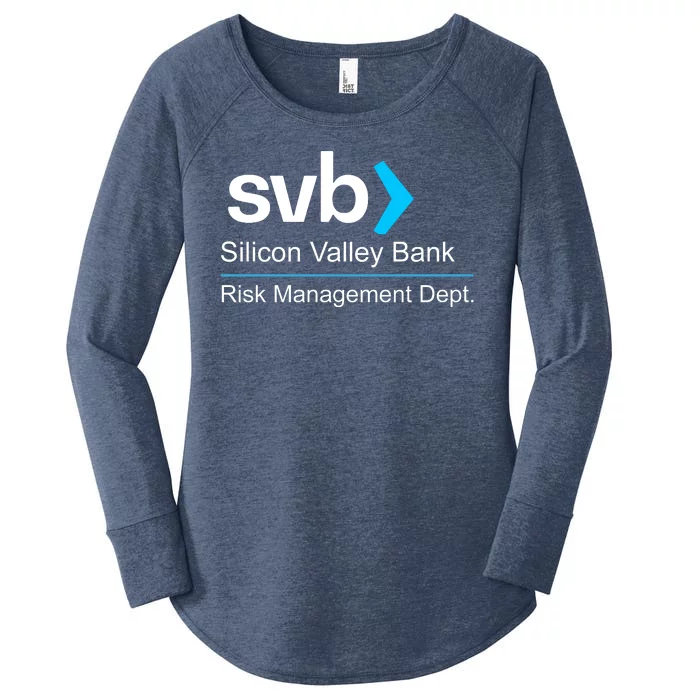 Svb Silicon Valley Bank Risk Management Dept Women's Perfect Tri Tunic Long Sleeve Shirt