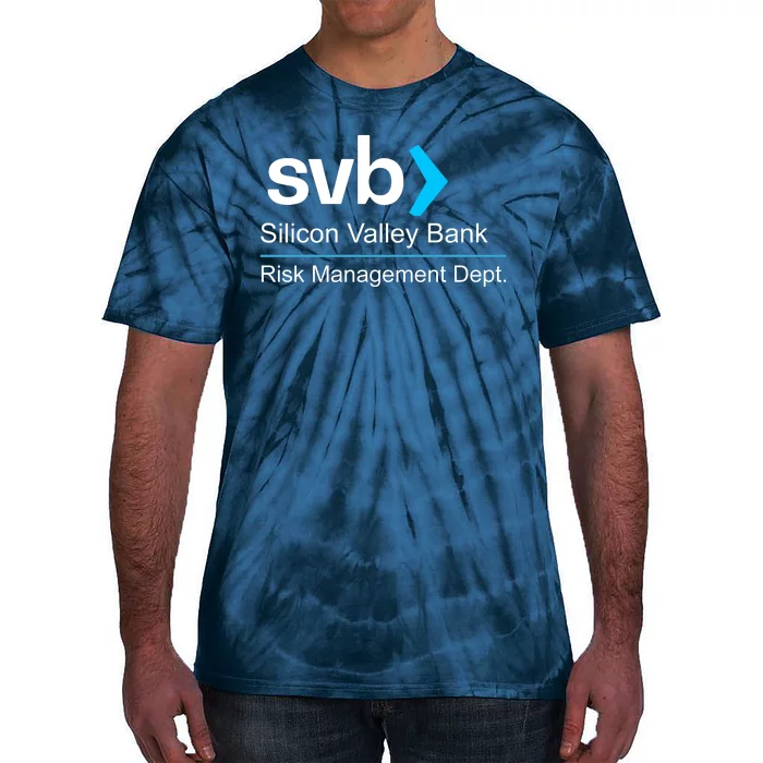 Svb Silicon Valley Bank Risk Management Dept Tie-Dye T-Shirt