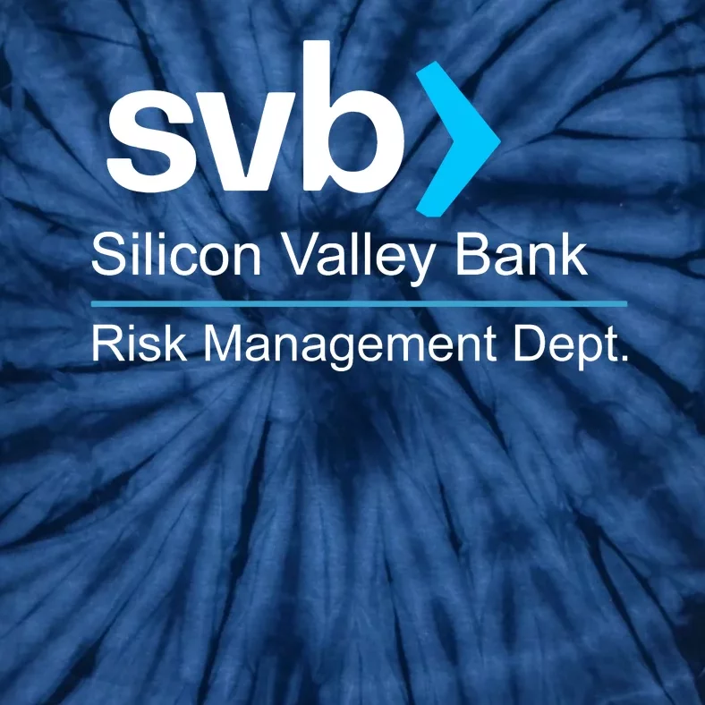 Svb Silicon Valley Bank Risk Management Dept Tie-Dye T-Shirt