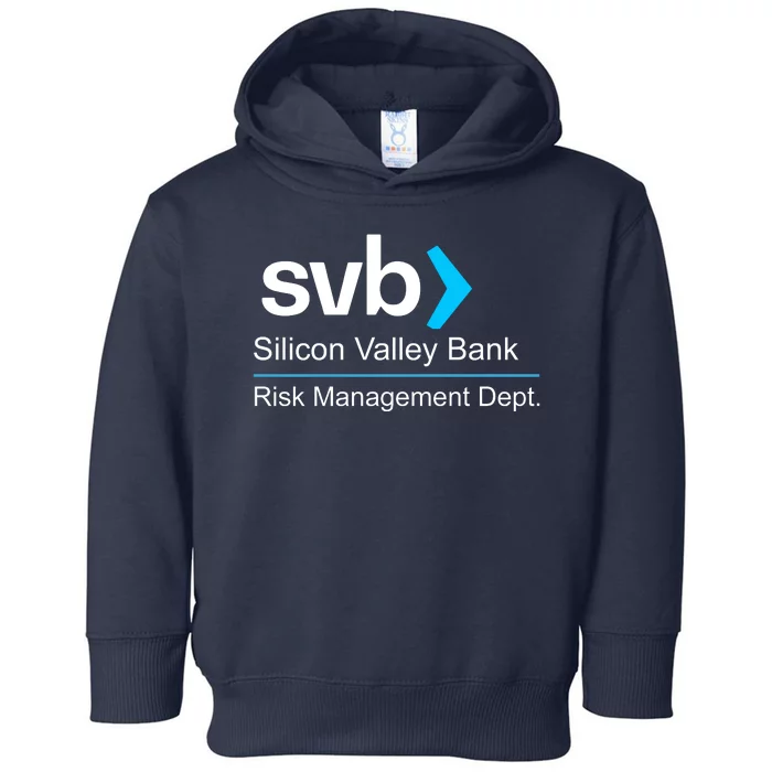 Svb Silicon Valley Bank Risk Management Dept Toddler Hoodie