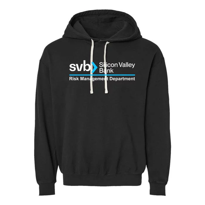 SVB Silicon Valley Bank Risk Management Department Garment-Dyed Fleece Hoodie