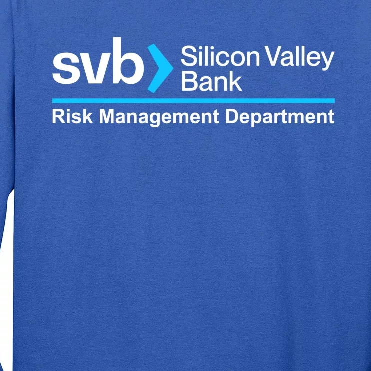 SVB Silicon Valley Bank Risk Management Department Long Sleeve Shirt