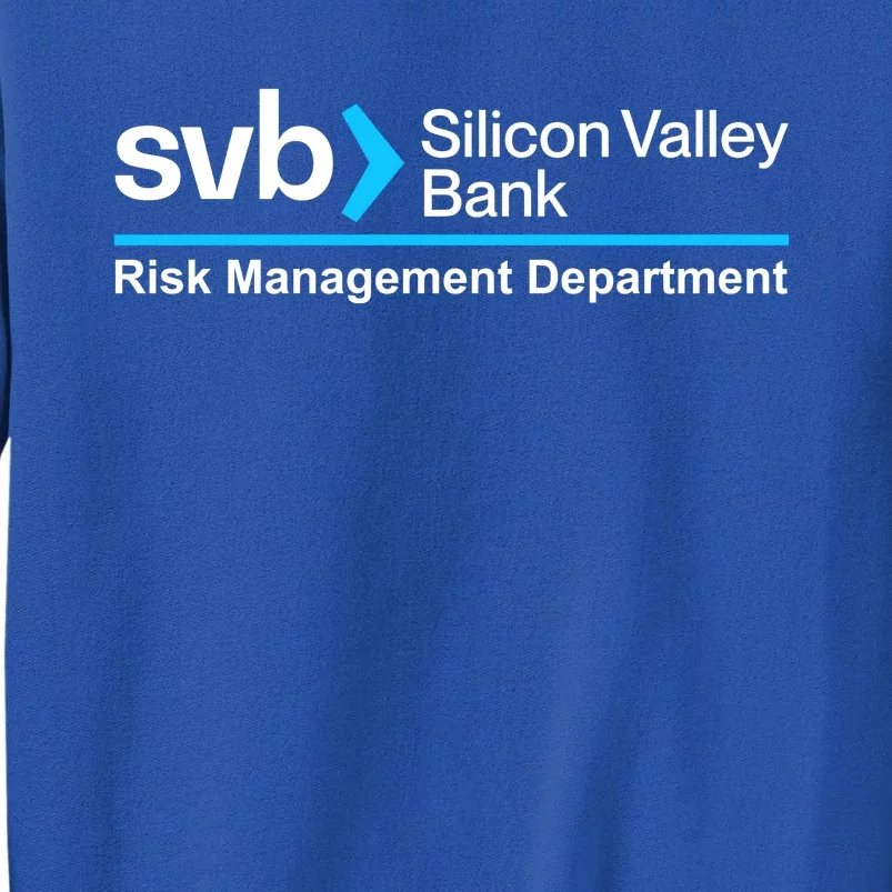 SVB Silicon Valley Bank Risk Management Department Sweatshirt