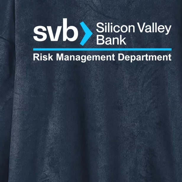 SVB Silicon Valley Bank Risk Management Department Hooded Wearable Blanket