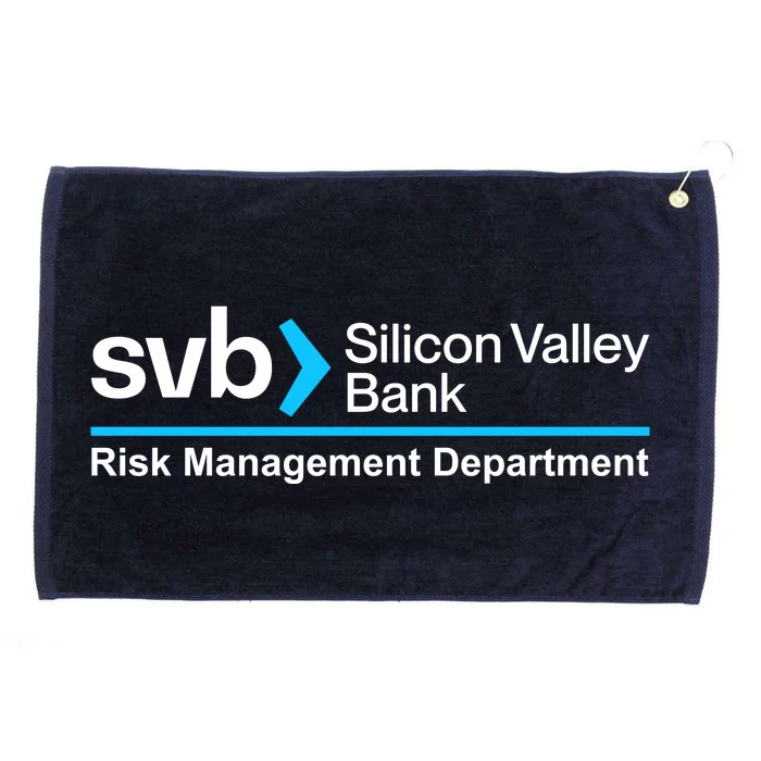 SVB Silicon Valley Bank Risk Management Department Grommeted Golf Towel