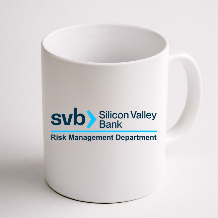 SVB Silicon Valley Bank Risk Management Department Front & Back Coffee Mug