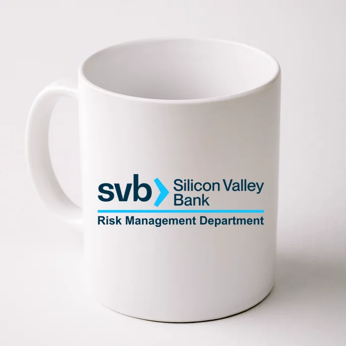 SVB Silicon Valley Bank Risk Management Department Front & Back Coffee Mug