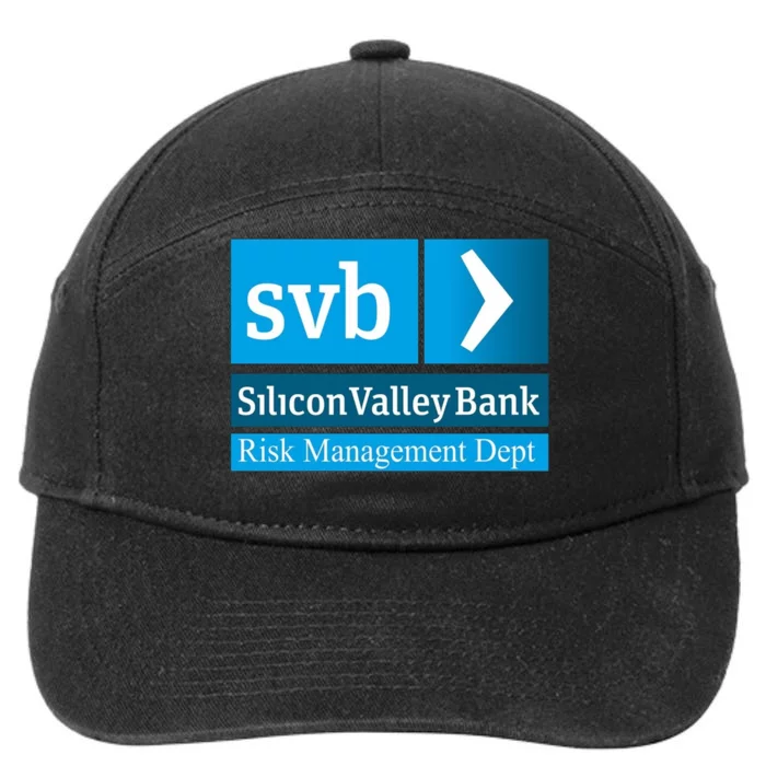 Svb Silicon Valley Bank 7-Panel Snapback Hat