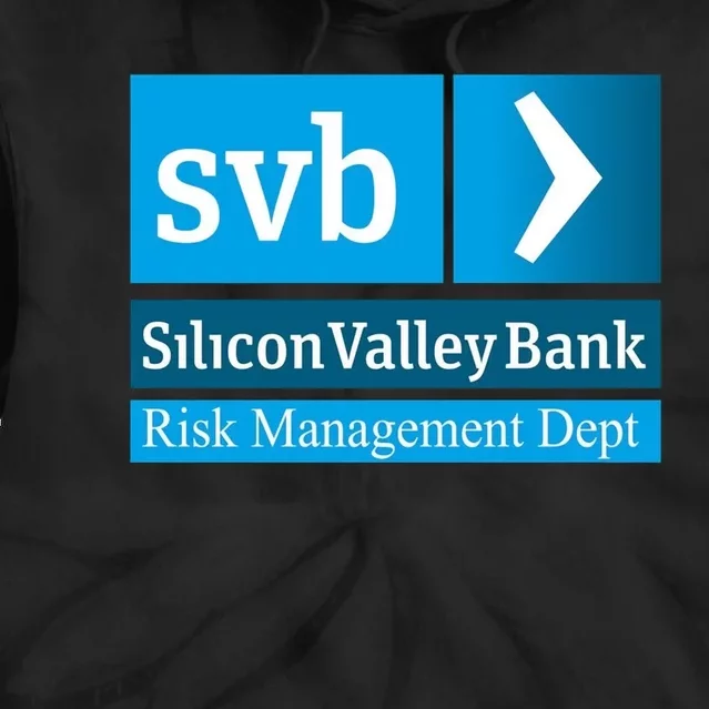 Svb Silicon Valley Bank Tie Dye Hoodie