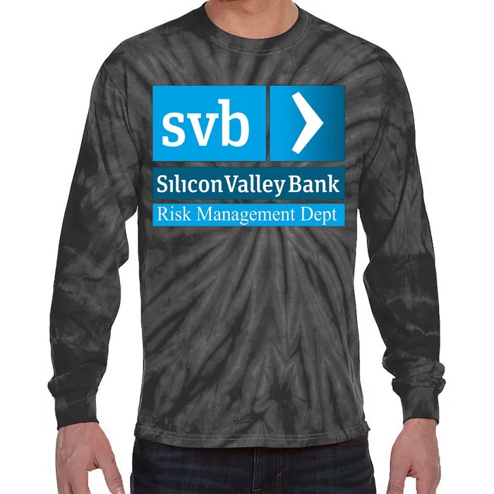 Svb Silicon Valley Bank Tie-Dye Long Sleeve Shirt