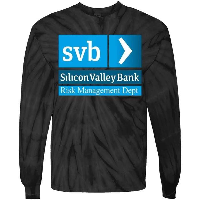 Svb Silicon Valley Bank Tie-Dye Long Sleeve Shirt