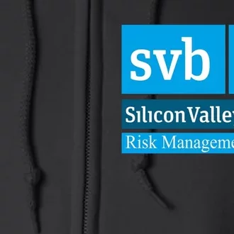 Svb Silicon Valley Bank Full Zip Hoodie