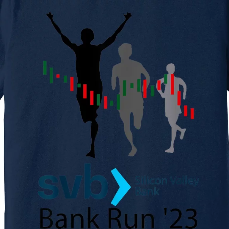 Svb Silicon Valley Bank Run ′23 Premium T-Shirt