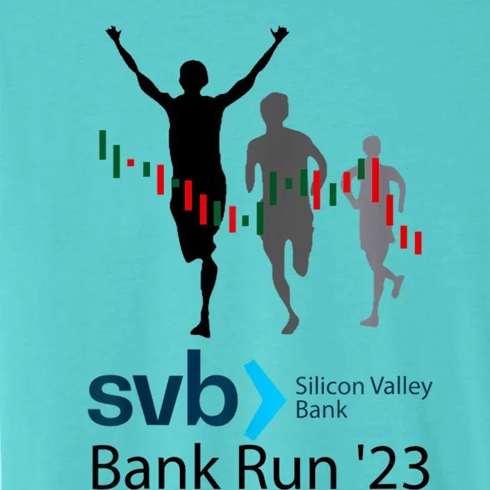 Svb Silicon Valley Bank Run ′23 ChromaSoft Performance T-Shirt