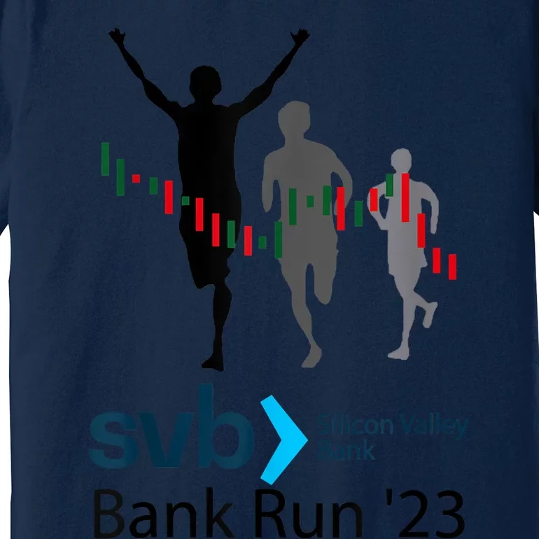 Svb Silicon Valley Bank Run ′23 Premium T-Shirt