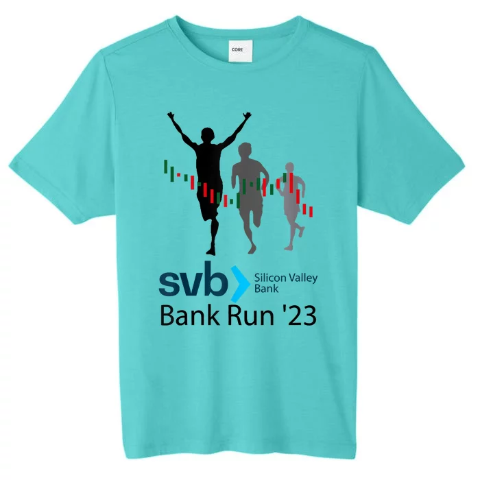 Svb Silicon Valley Bank Run ′23 ChromaSoft Performance T-Shirt