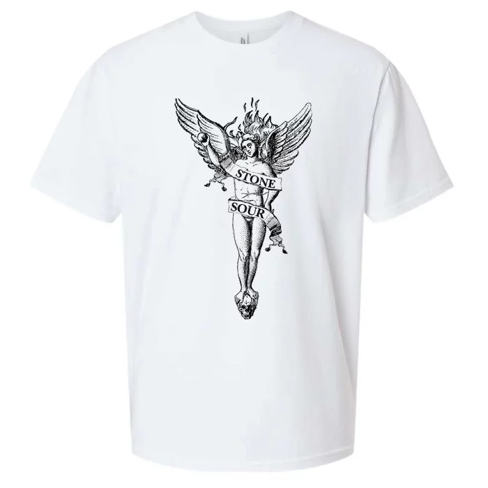 Stone Sour Vintage Angel Sueded Cloud Jersey T-Shirt