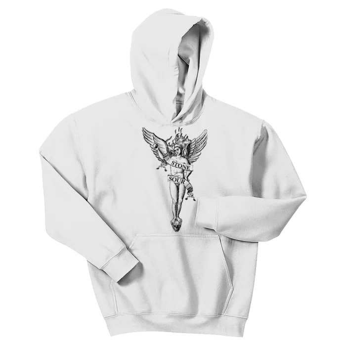 Stone Sour Vintage Angel Kids Hoodie