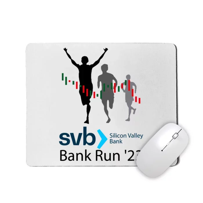 Svb Silicon Valley Bank Run ′23 Mousepad