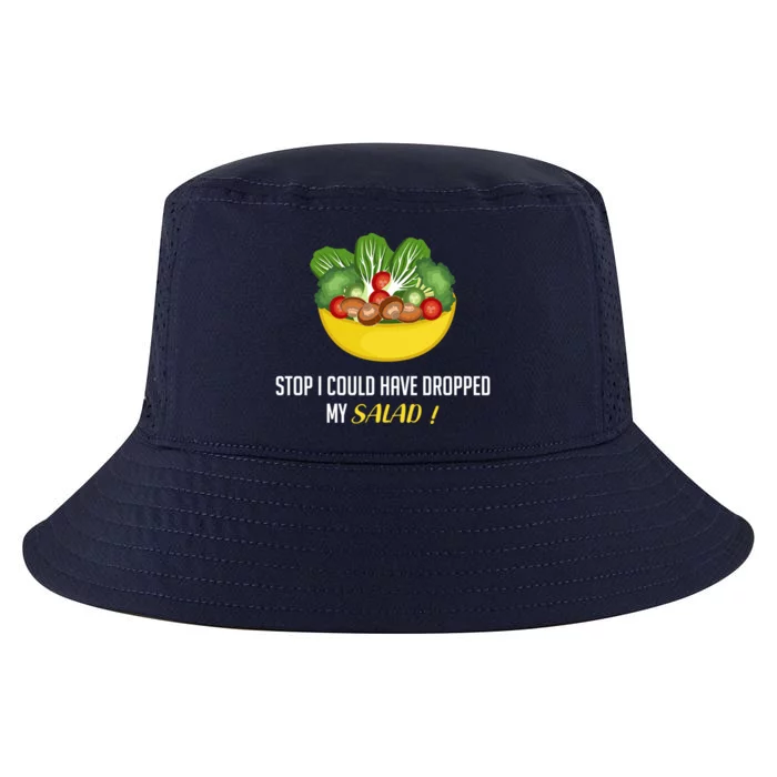 Stop Salad Vegan Great Gift Cool Comfort Performance Bucket Hat