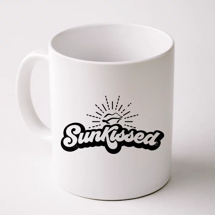 Sunkissed Summer Vacation Vintage Front & Back Coffee Mug