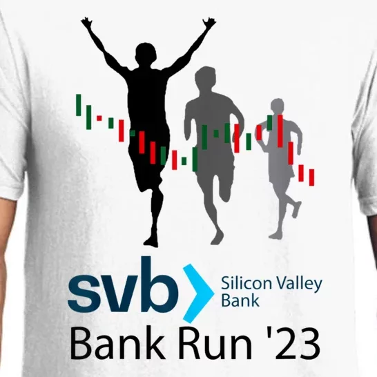 Svb Silicon Valley Bank Run ′23 Pajama Set