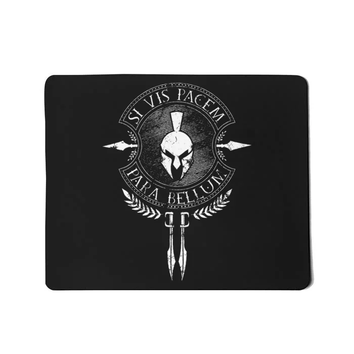 Sparta Si Vis Pacem Para Bellum Mousepad