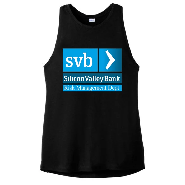 Svb Silicon Valley Bank Risk Management Dept Ladies Tri-Blend Wicking Tank