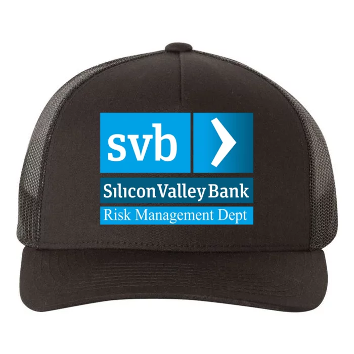 Svb Silicon Valley Bank Risk Management Dept Yupoong Adult 5-Panel Trucker Hat