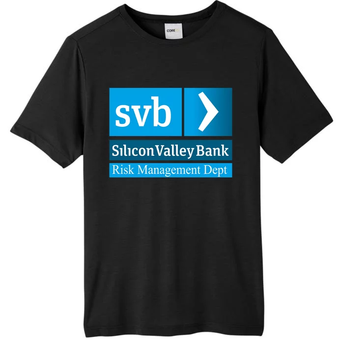 Svb Silicon Valley Bank Risk Management Dept ChromaSoft Performance T-Shirt