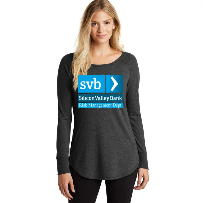 Svb Silicon Valley Bank Risk Management Dept Women's Perfect Tri Tunic Long Sleeve Shirt