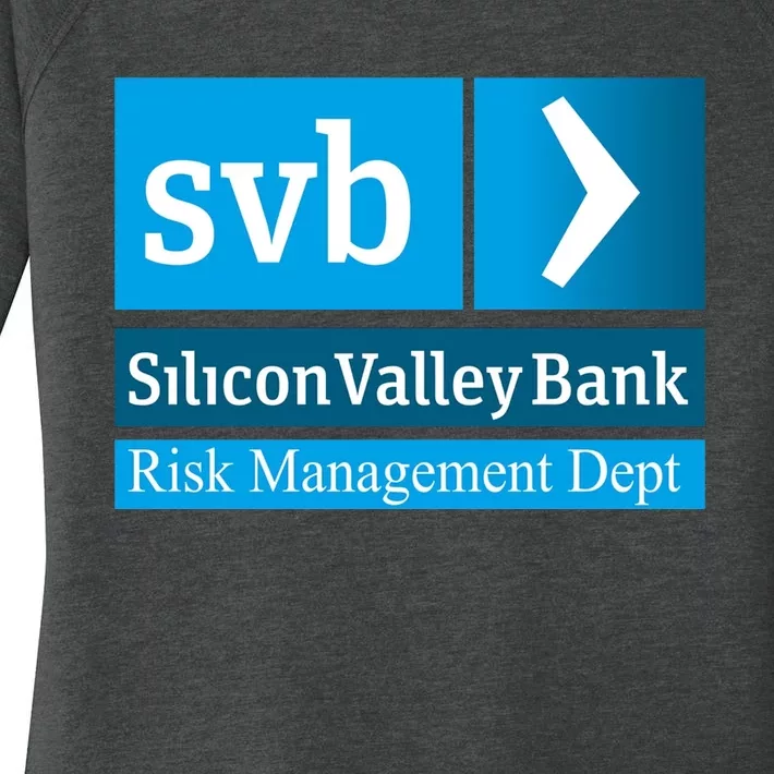 Svb Silicon Valley Bank Risk Management Dept Women's Perfect Tri Tunic Long Sleeve Shirt