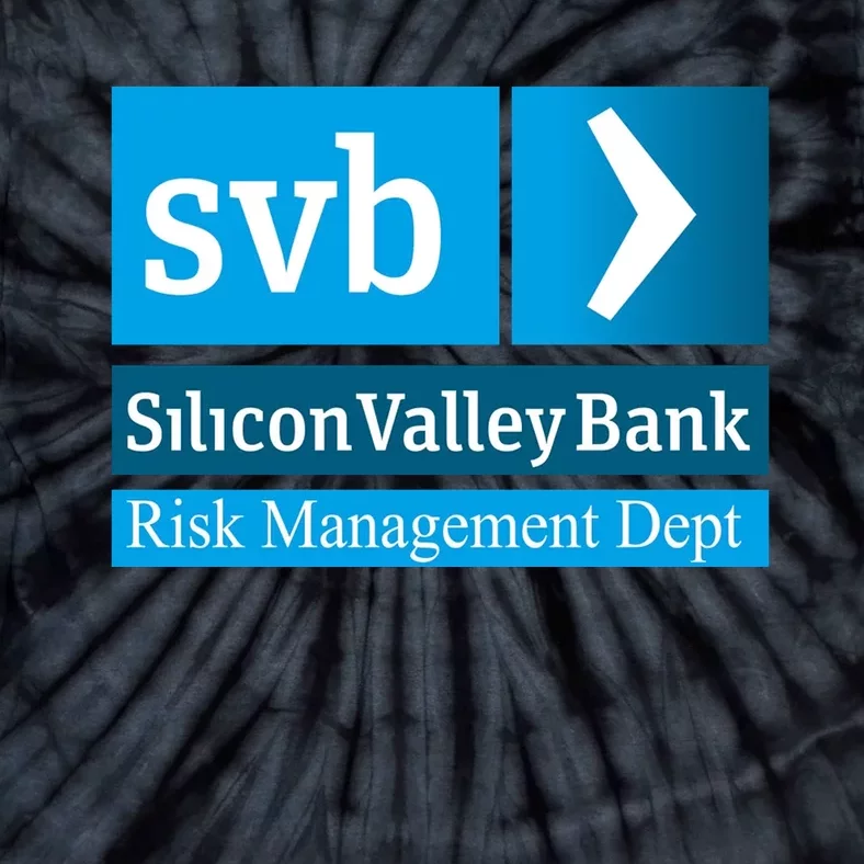 Svb Silicon Valley Bank Risk Management Dept Tie-Dye T-Shirt